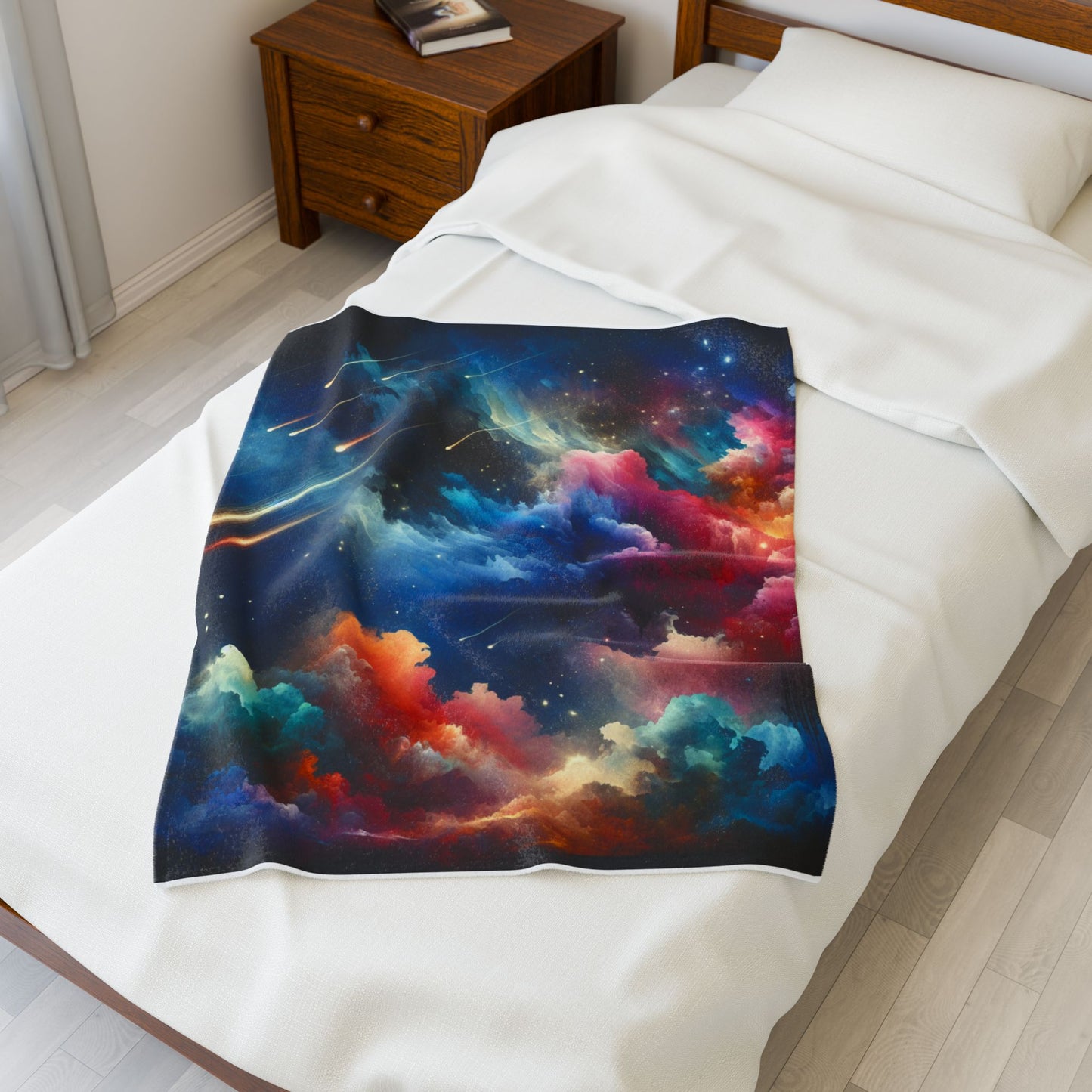 Celestial Cascades - Plush Blanket