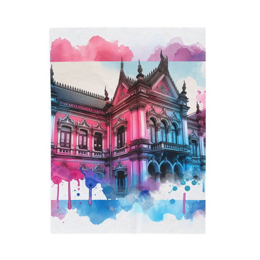 Castle of Vibrance - Plush Blanket