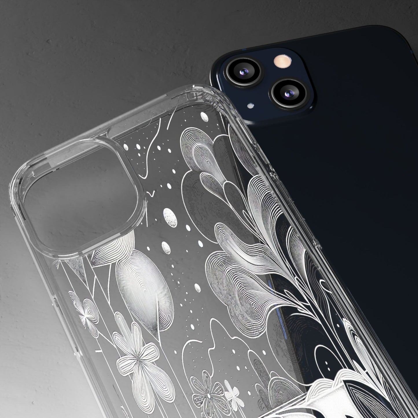 Transparent Pathway to Imagination Iphone Case Compatible With Iphone 16 15 14 - Clear Phone Cover