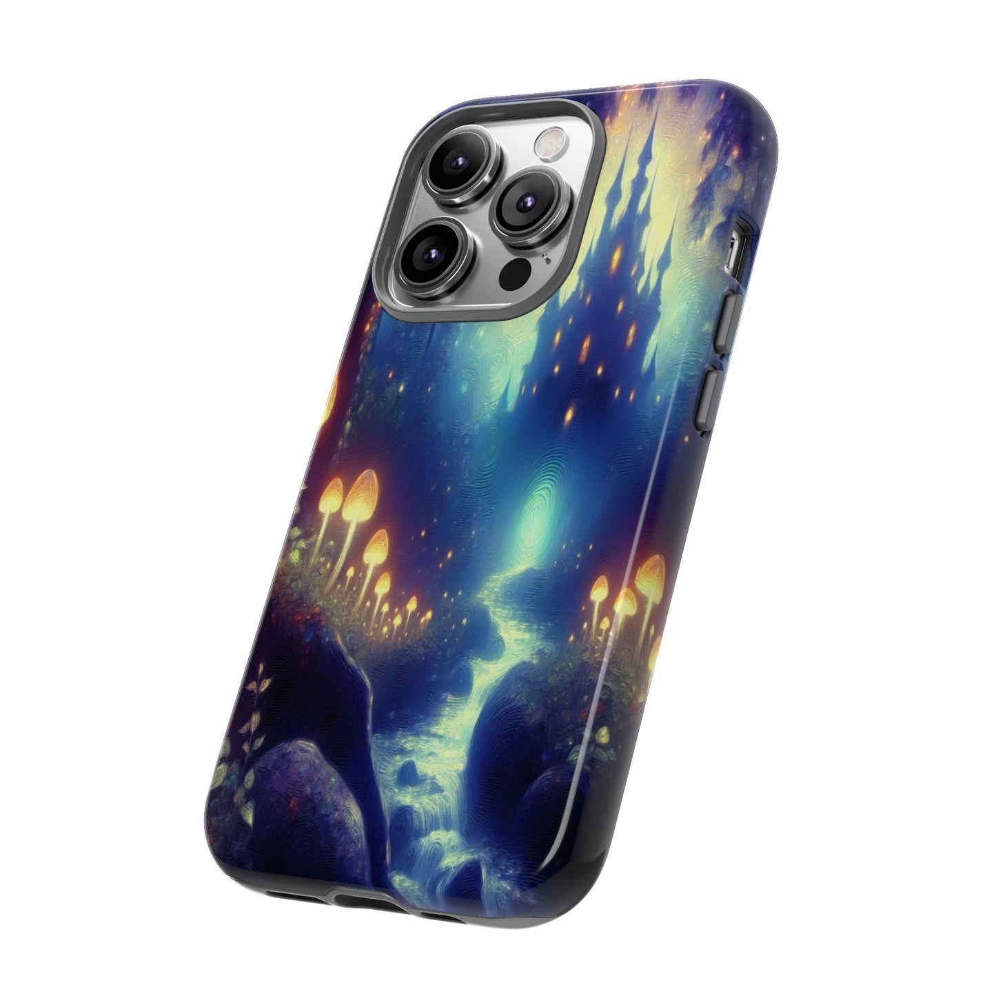 The Luminous Forest Path - Phone Case