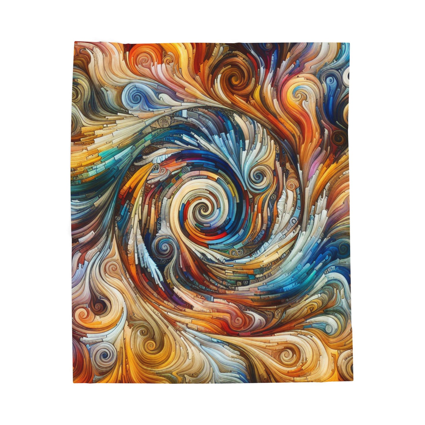 Swirling Energies - Plush Blanket