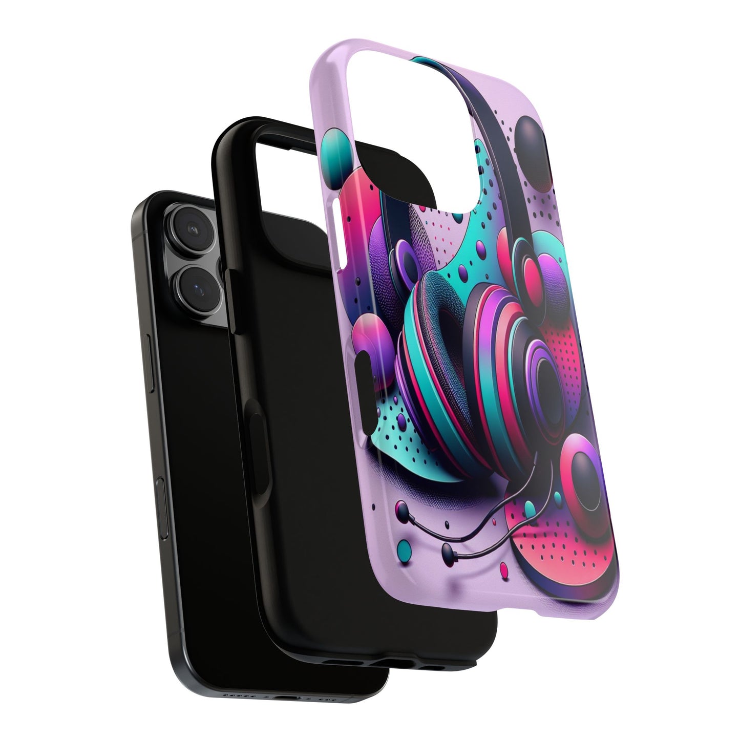 Rhythmic Echoes - Phone Case