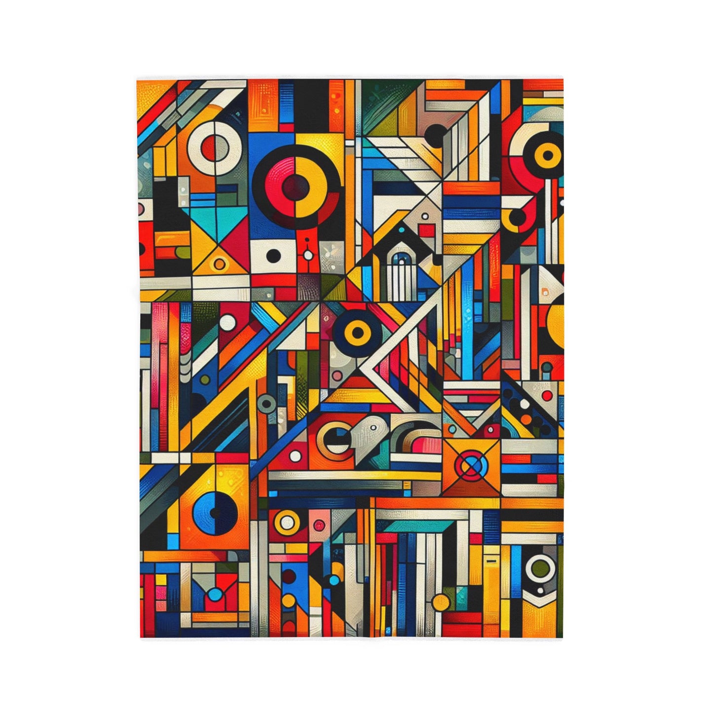 Geometric Wonderland - Plush Blanket