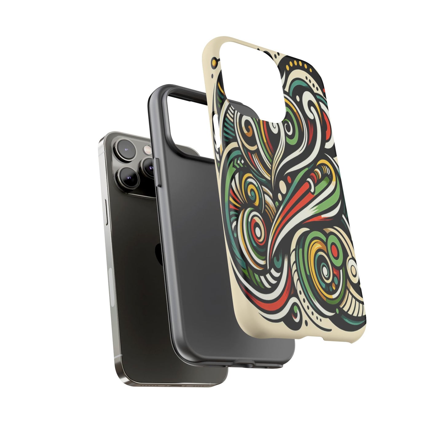Swirling Whispers - Phone Case