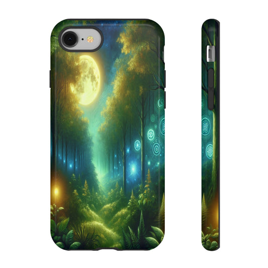 Moonlit Forest Wonders - Phone Case