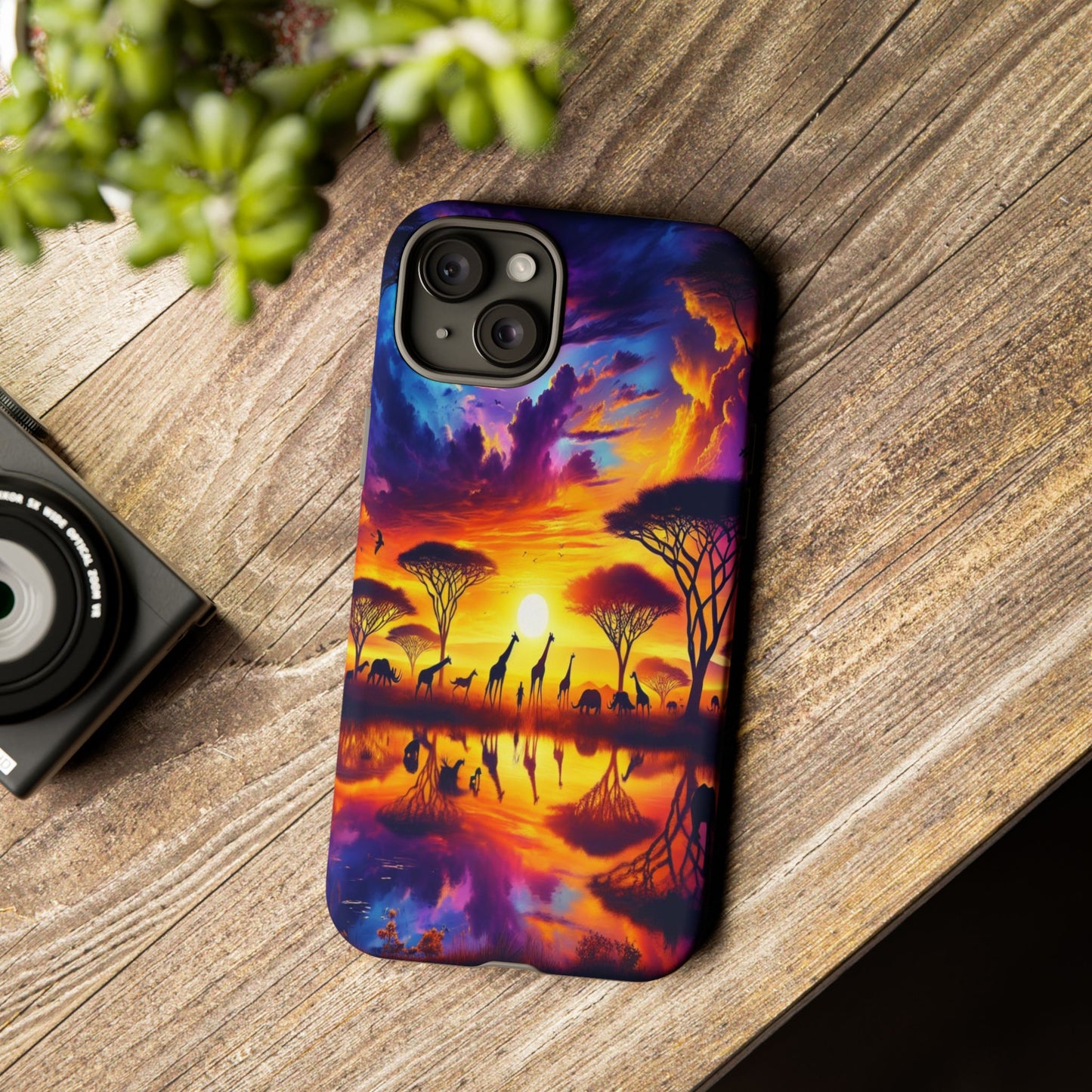 Safari Horizon - Phone Case
