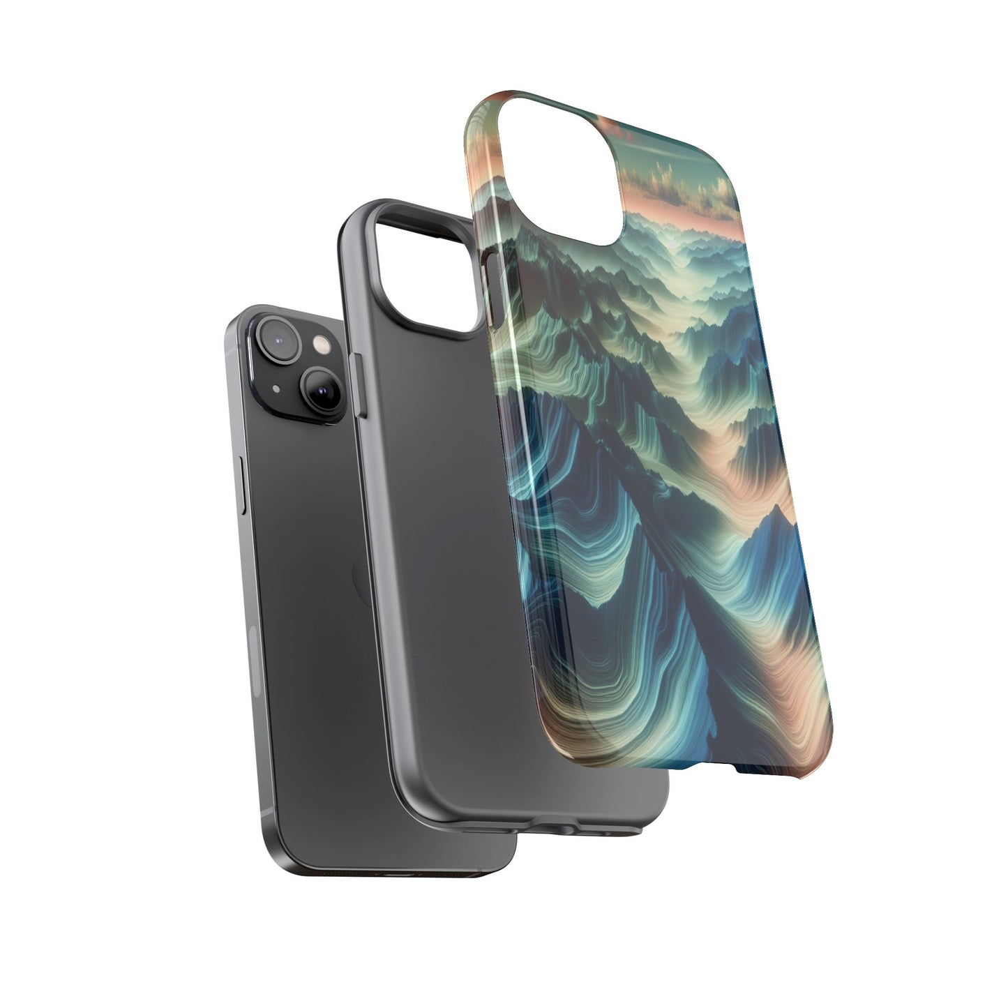 Ethereal Landscapes of Tranquility - Phone Case