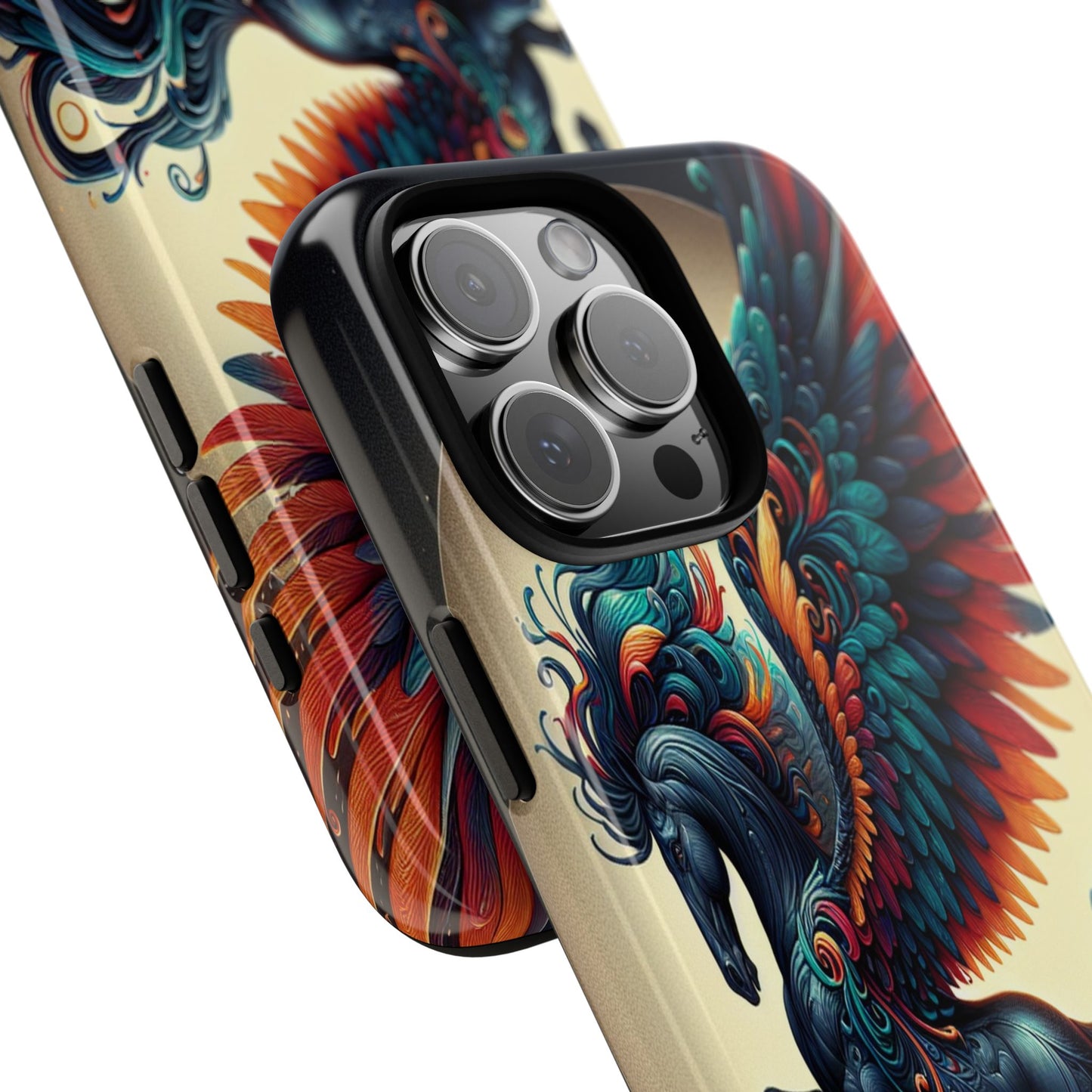 Winged Fantasy in Motion - Phone Case