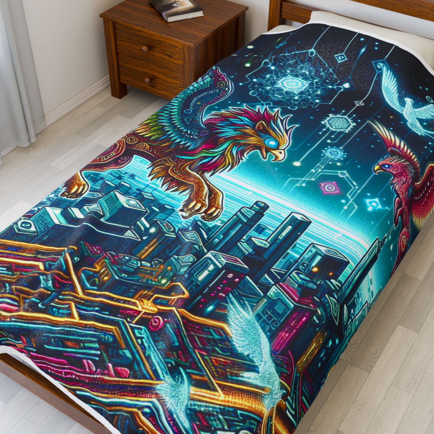 Flight of Imagination - Plush Blanket