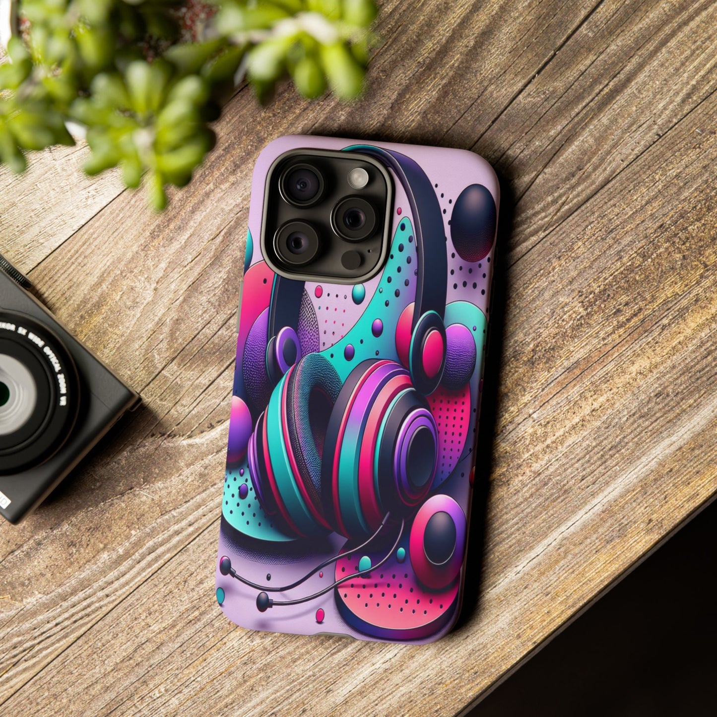 Rhythmic Echoes - Phone Case