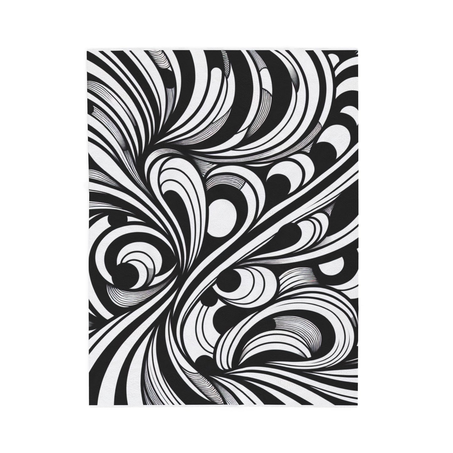 Flowing Currents - Plush Blanket