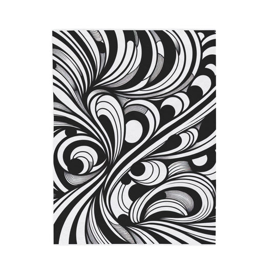Flowing Currents - Plush Blanket