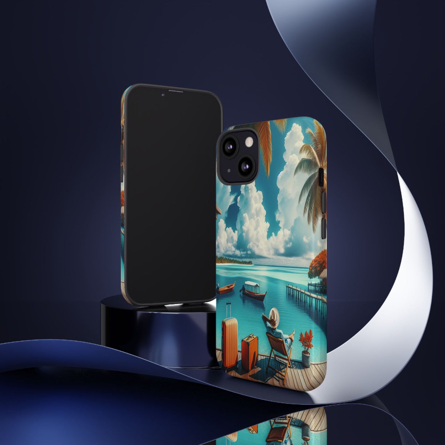 Island Escape Oasis - Phone Case