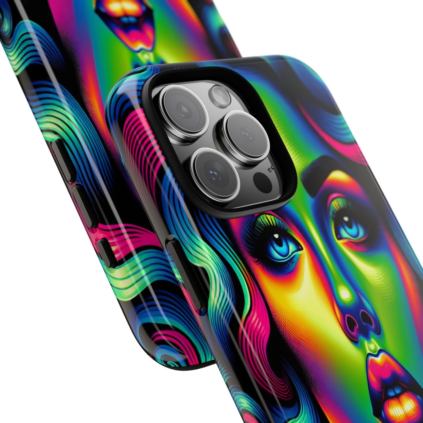 Custom Protective Spectrum Radiance Iphone Case Compatible With Iphone 16 15 14 - Phone Cover