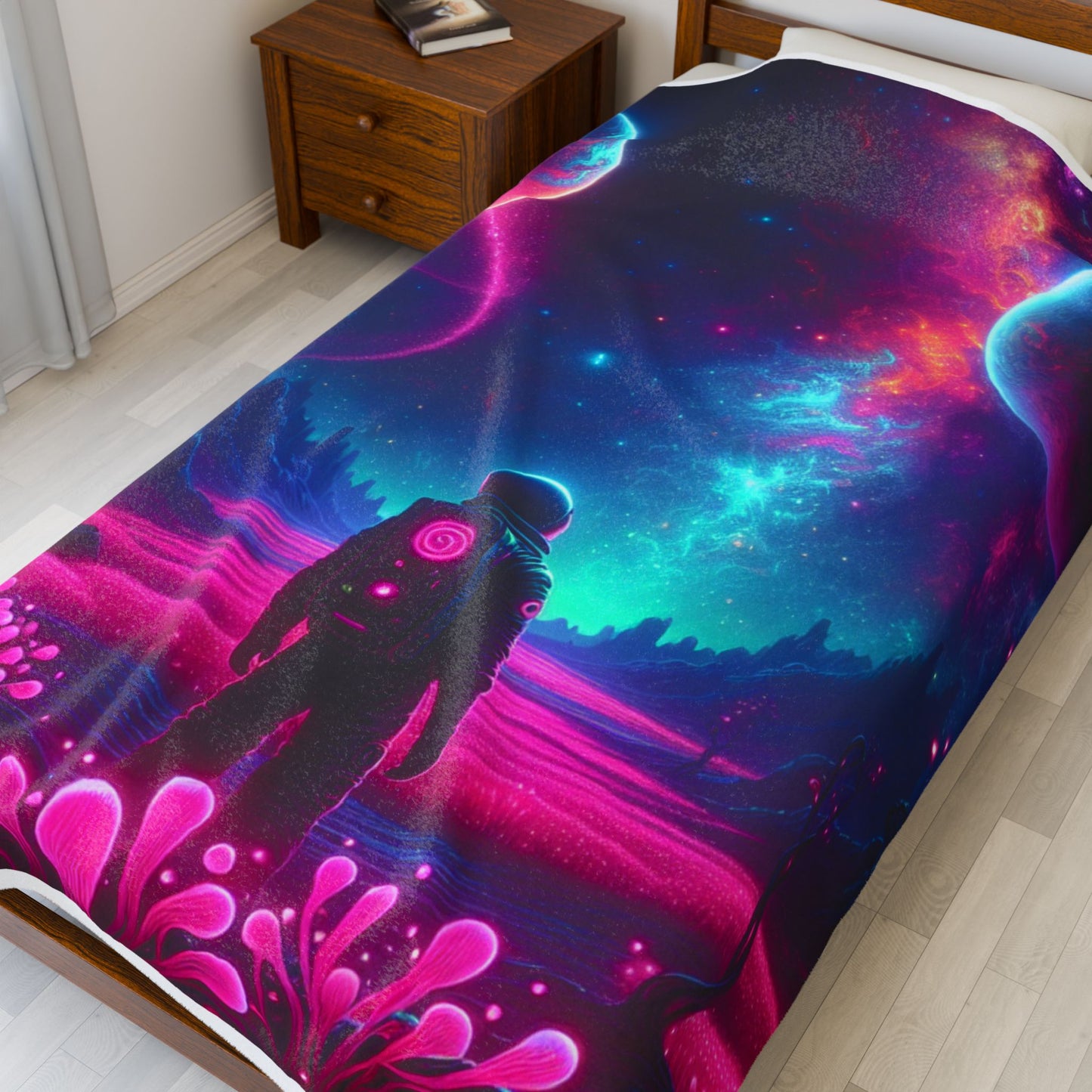 Exploration Beyond Boundaries - Plush Blanket