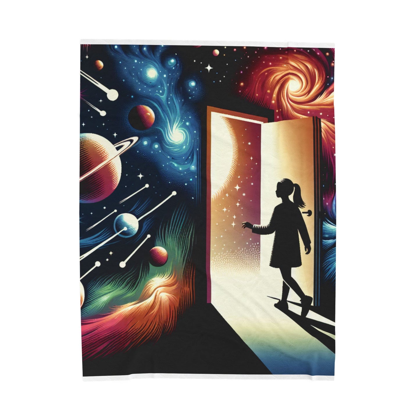 Exploring the Wonders Beyond - Plush Blanket