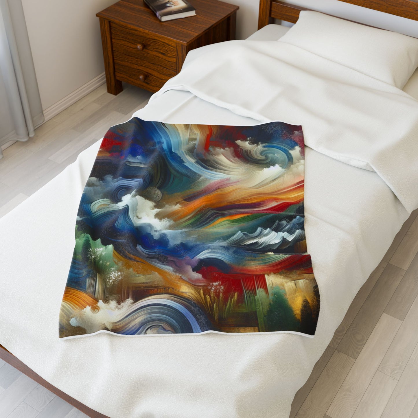 Swirling Fantasia - Plush Blanket
