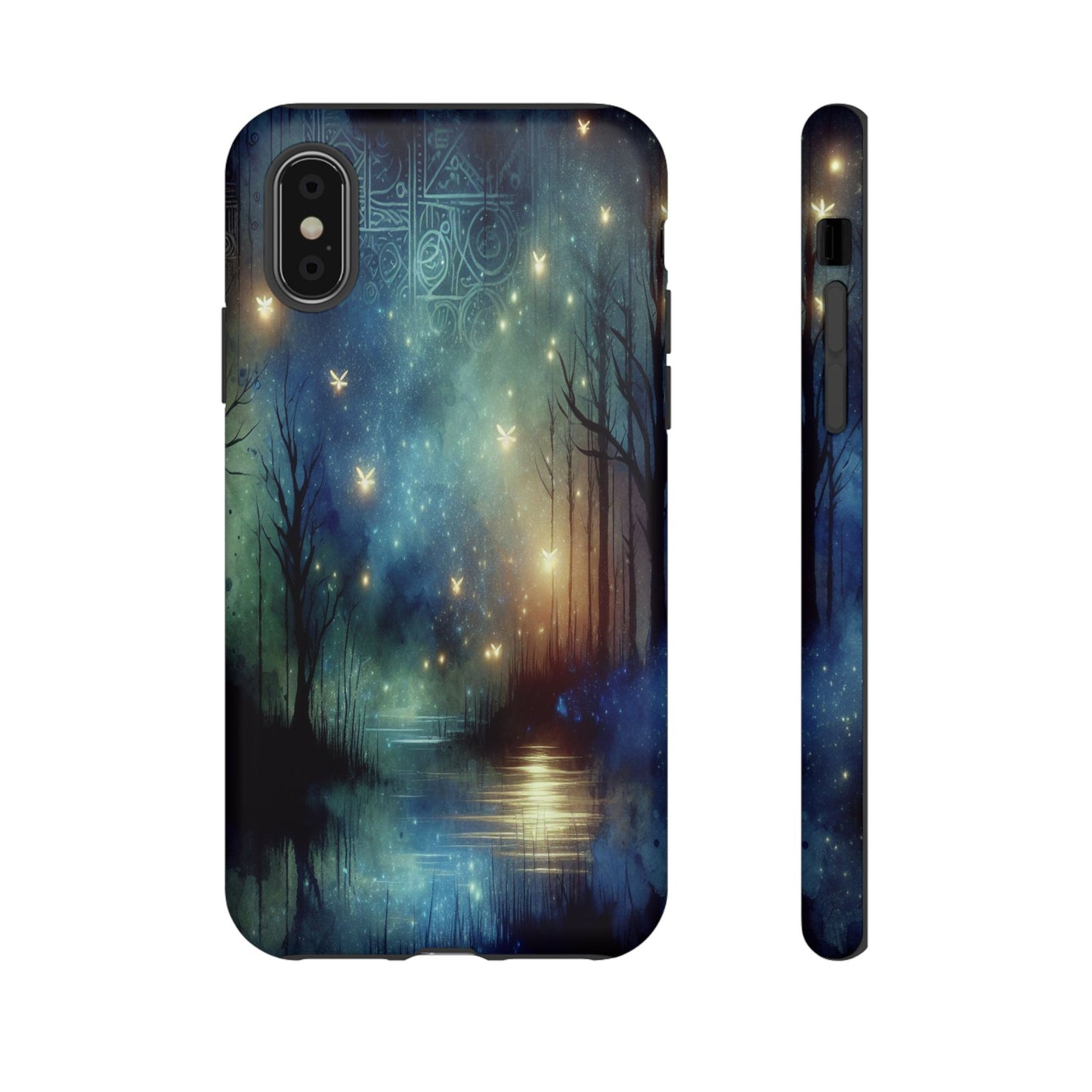 Starlit Fantasy Forest - Phone Case