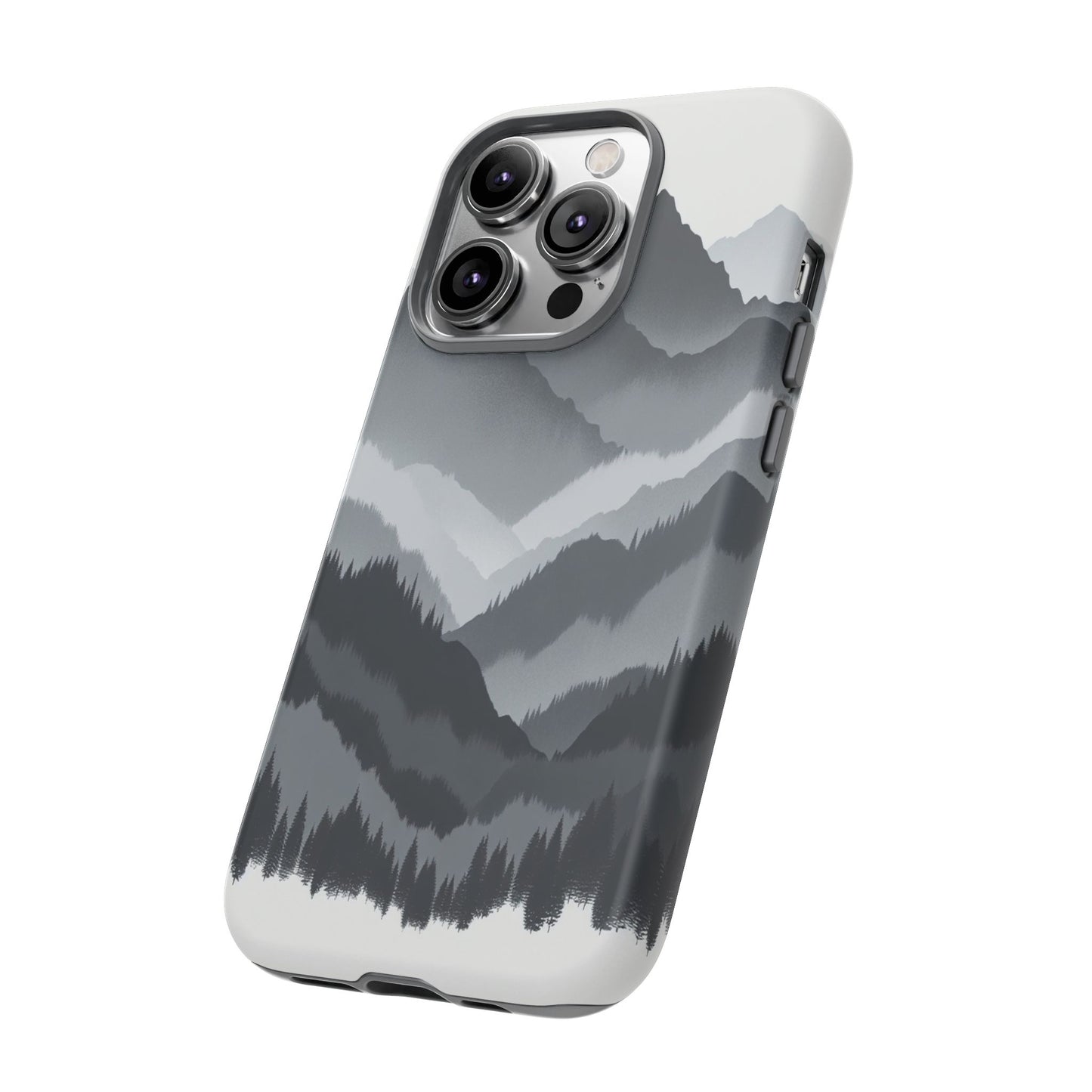 Layers of Misty Peaks - Phone Case