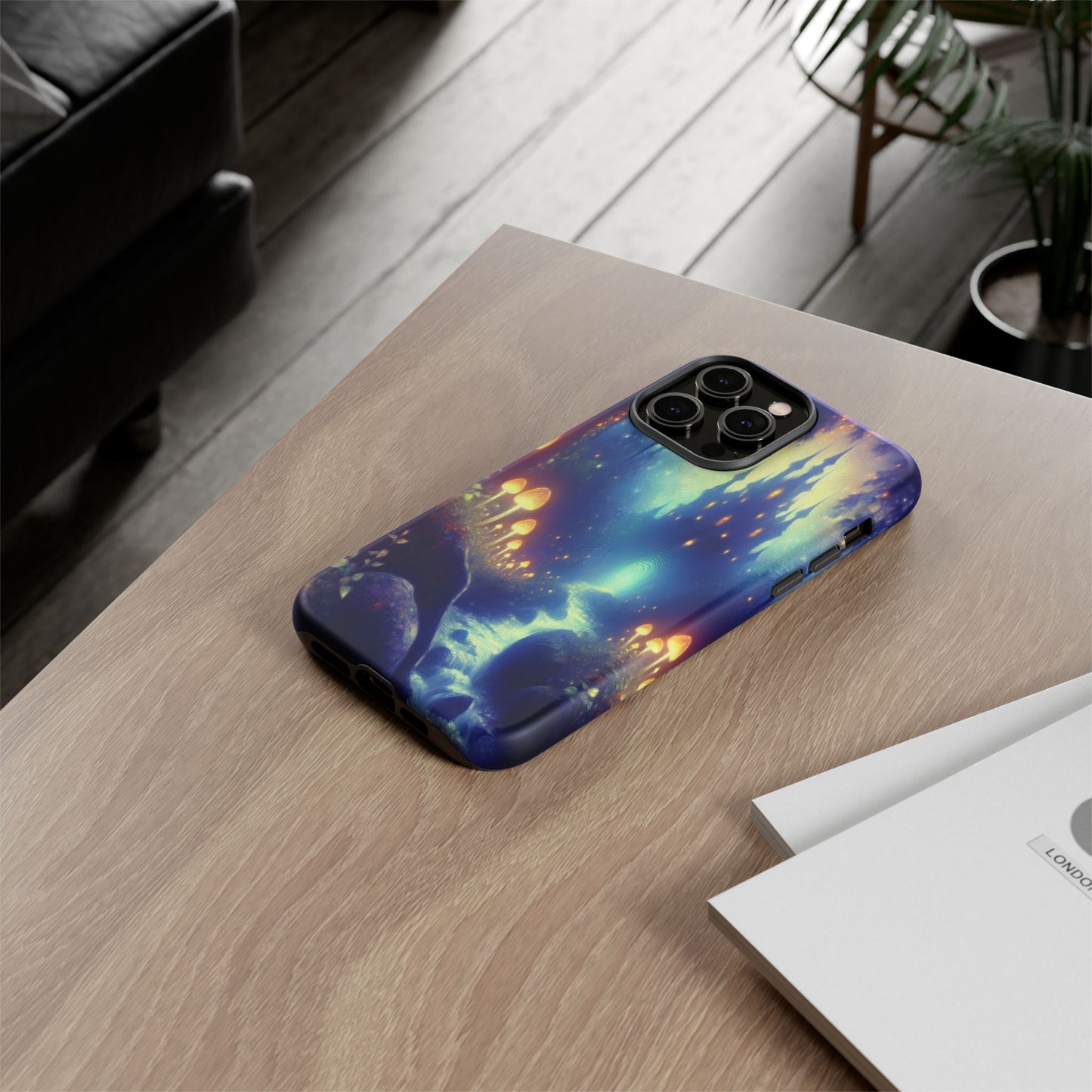 The Luminous Forest Path - Phone Case