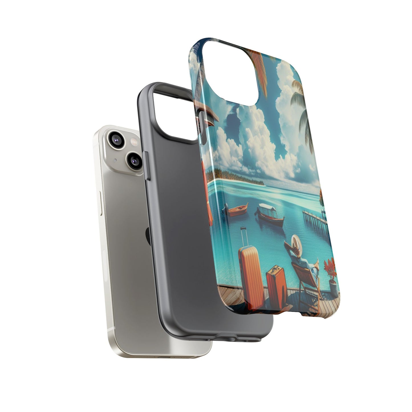 Island Escape Oasis - Phone Case