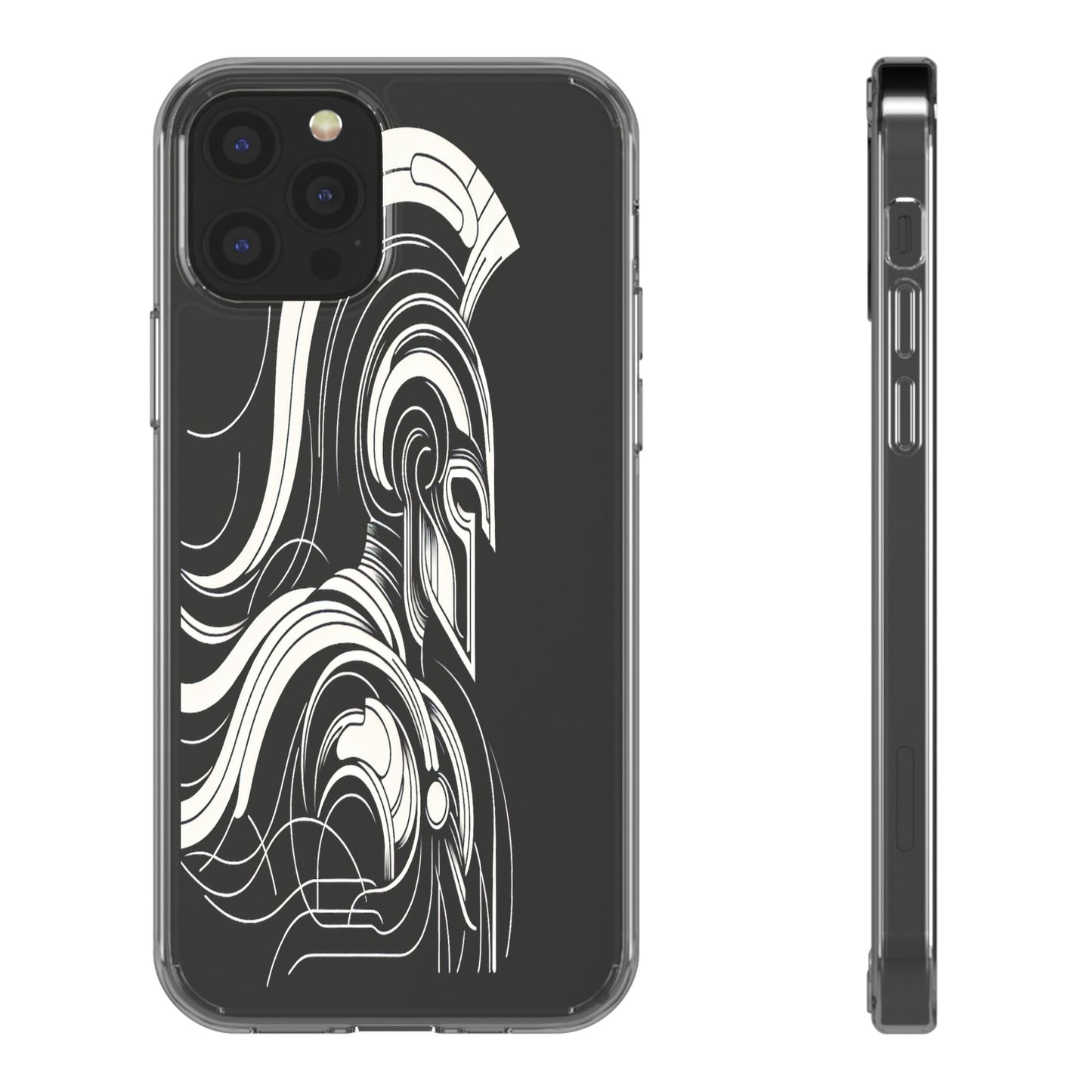 Transparent Timeless Sentinel Iphone Case Compatible With Iphone 16 15 14 - Clear Phone Cover