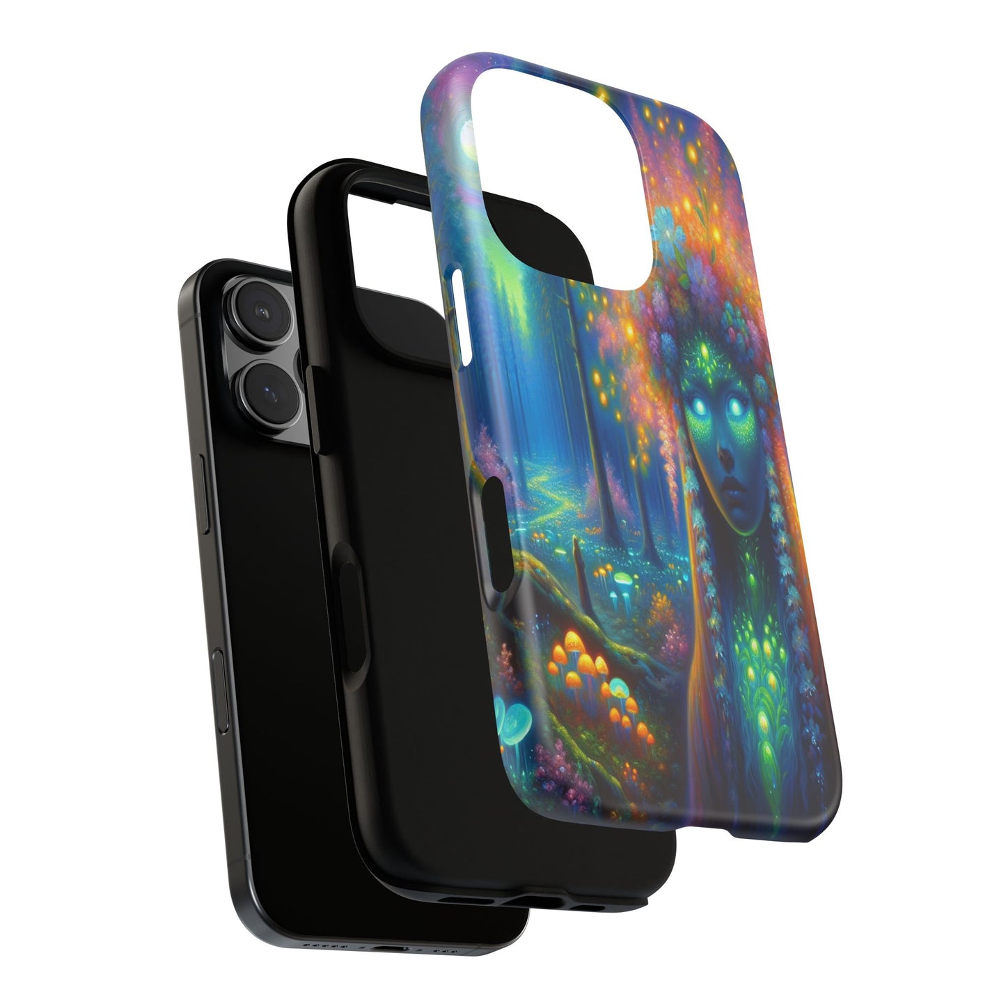 Forest of Mystical Lights - Phone Case