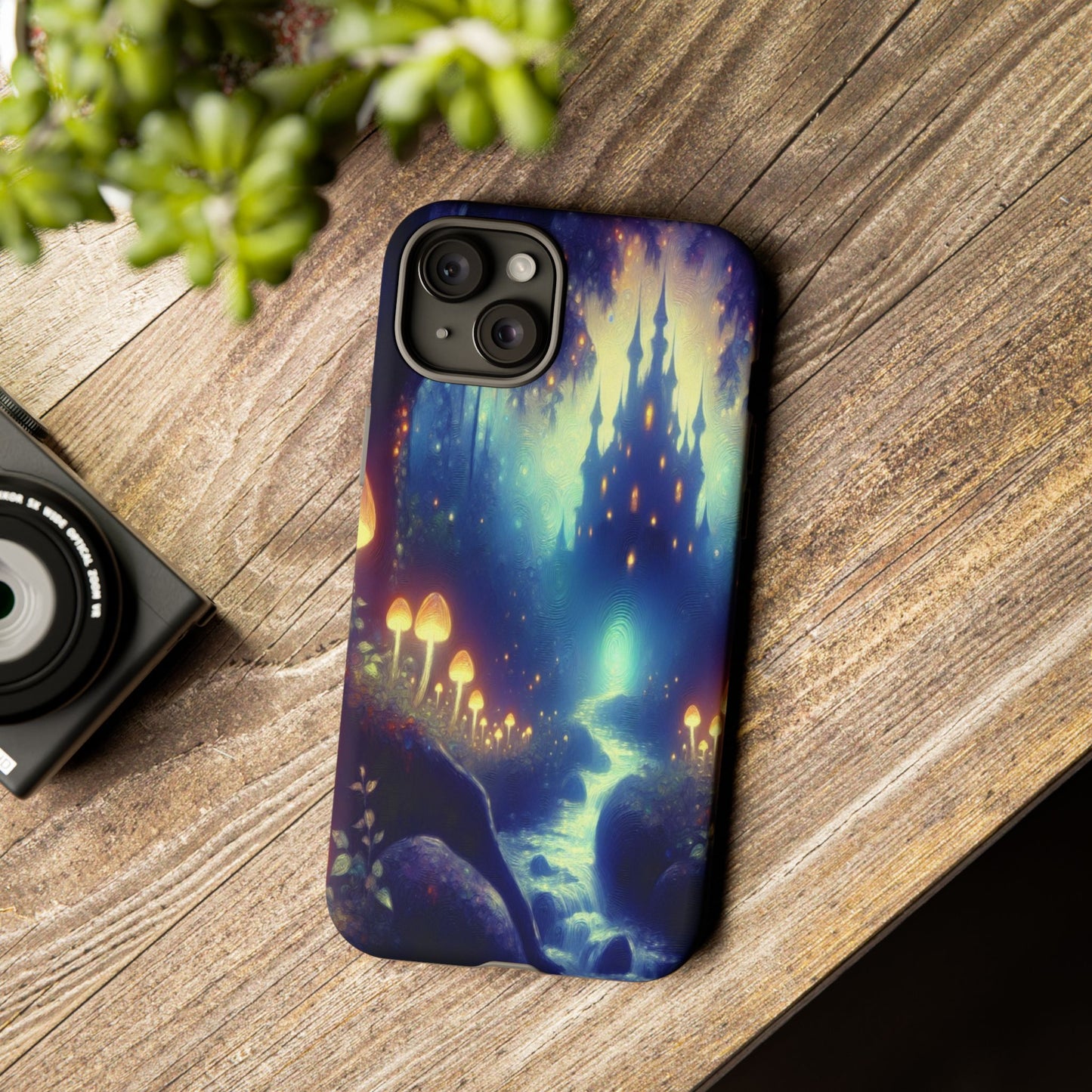 The Luminous Forest Path - Phone Case