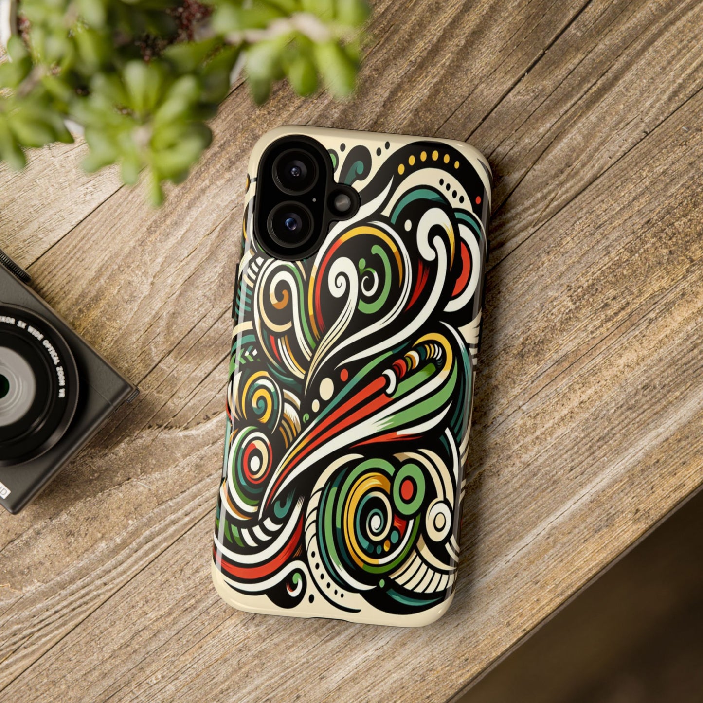 Swirling Whispers - Phone Case