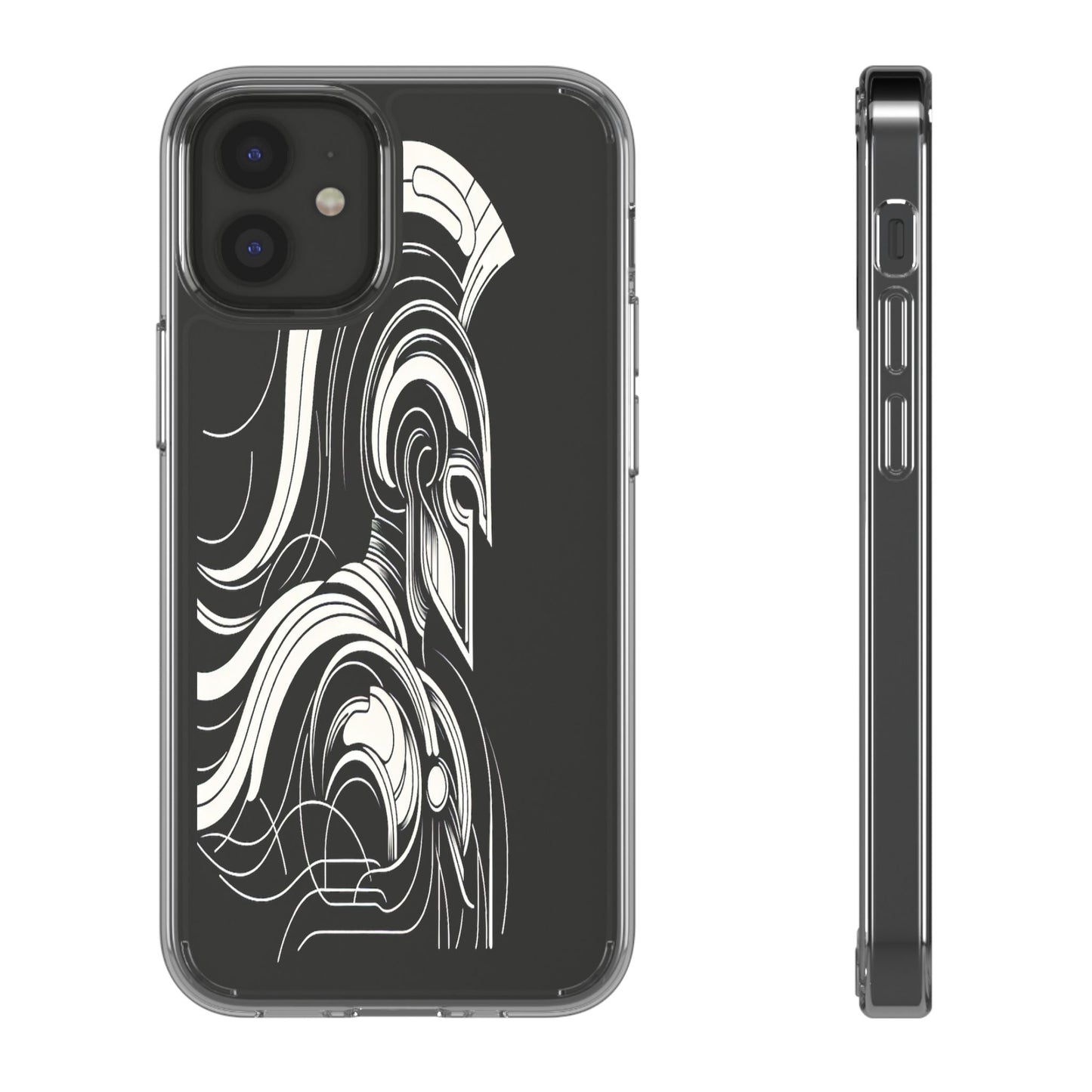 Transparent Timeless Sentinel Iphone Case Compatible With Iphone 16 15 14 - Clear Phone Cover