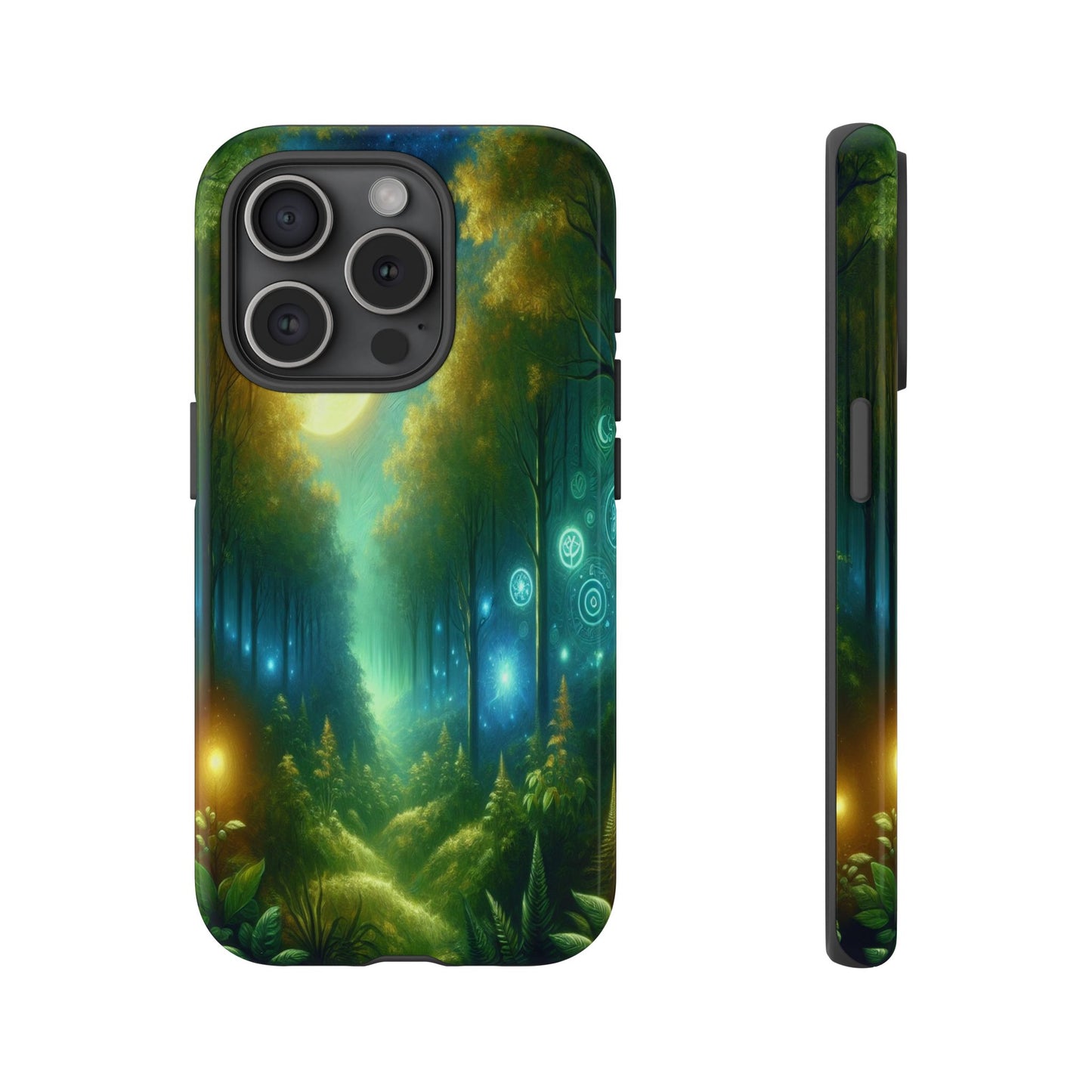 Moonlit Forest Wonders - Phone Case