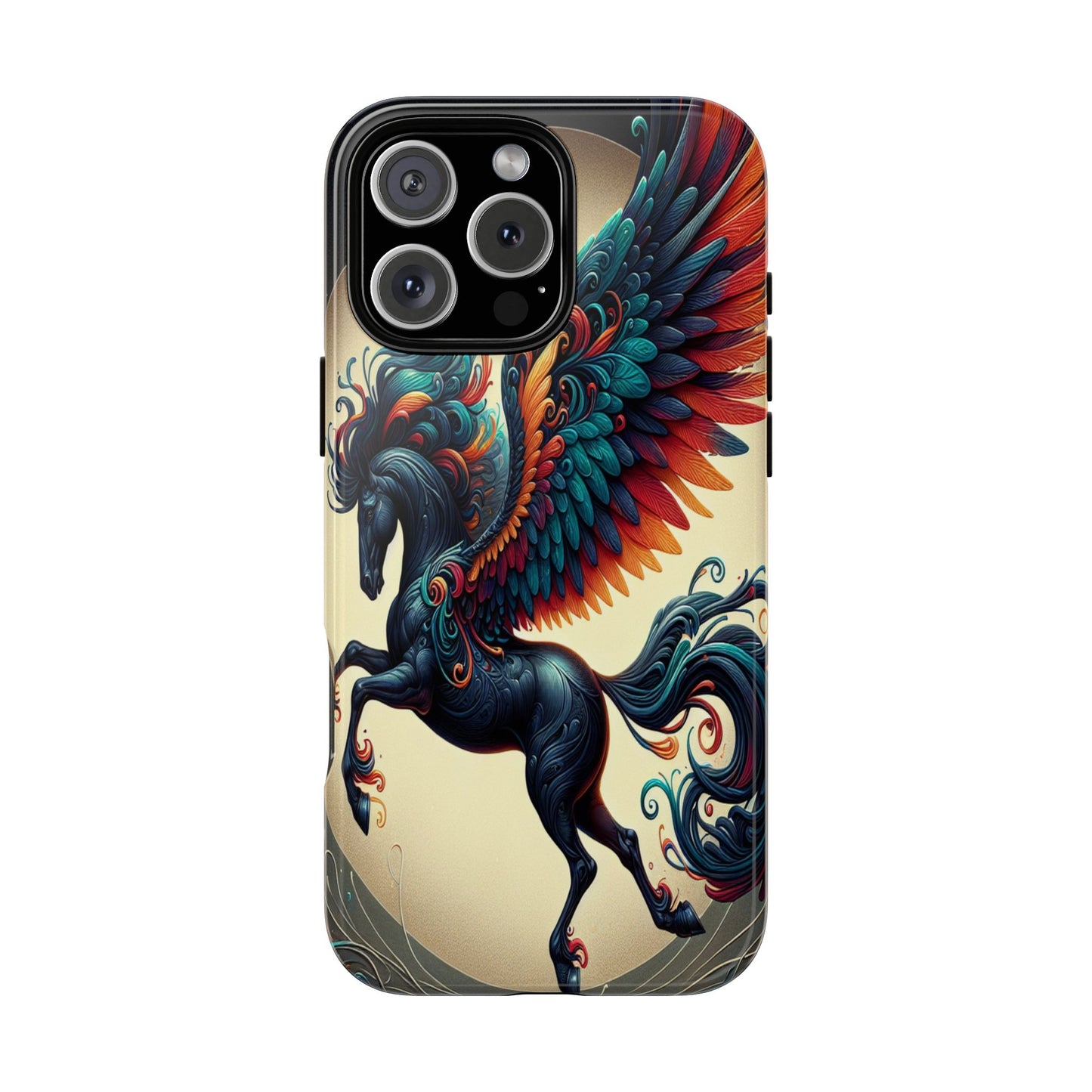 Winged Fantasy in Motion - Phone Case