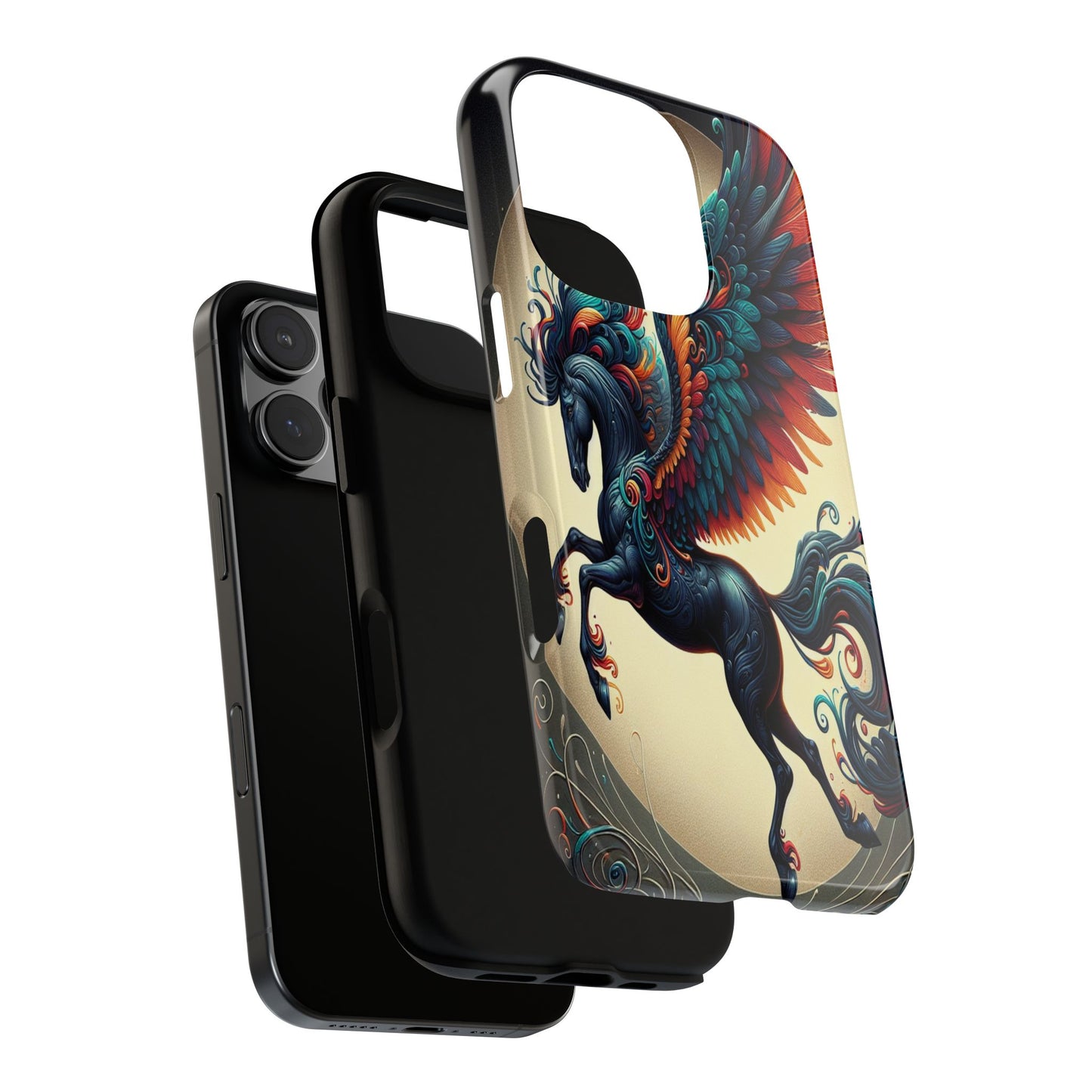 Winged Fantasy in Motion - Phone Case
