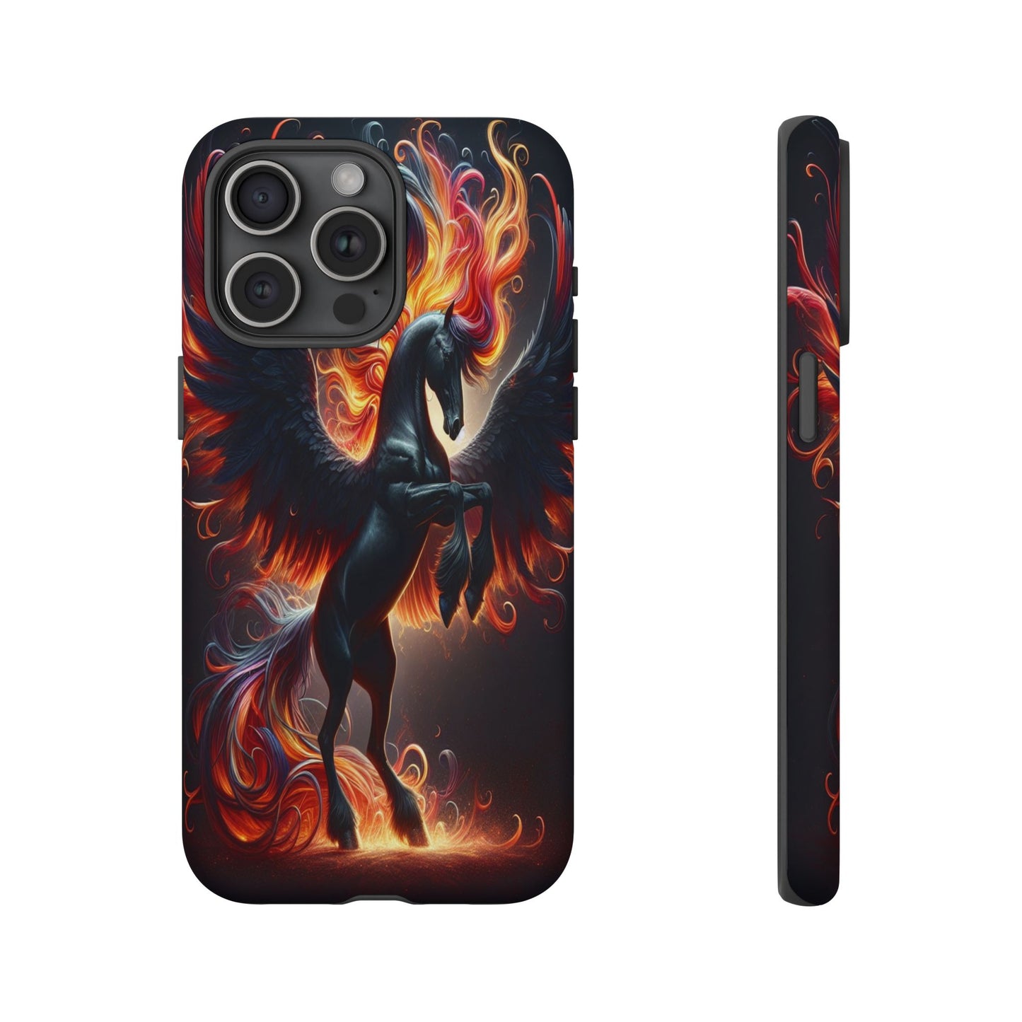 Custom ProtectiveWings of Fire and GraceIphone Case Compatible With Iphone 16 15 14 - Phone Cover