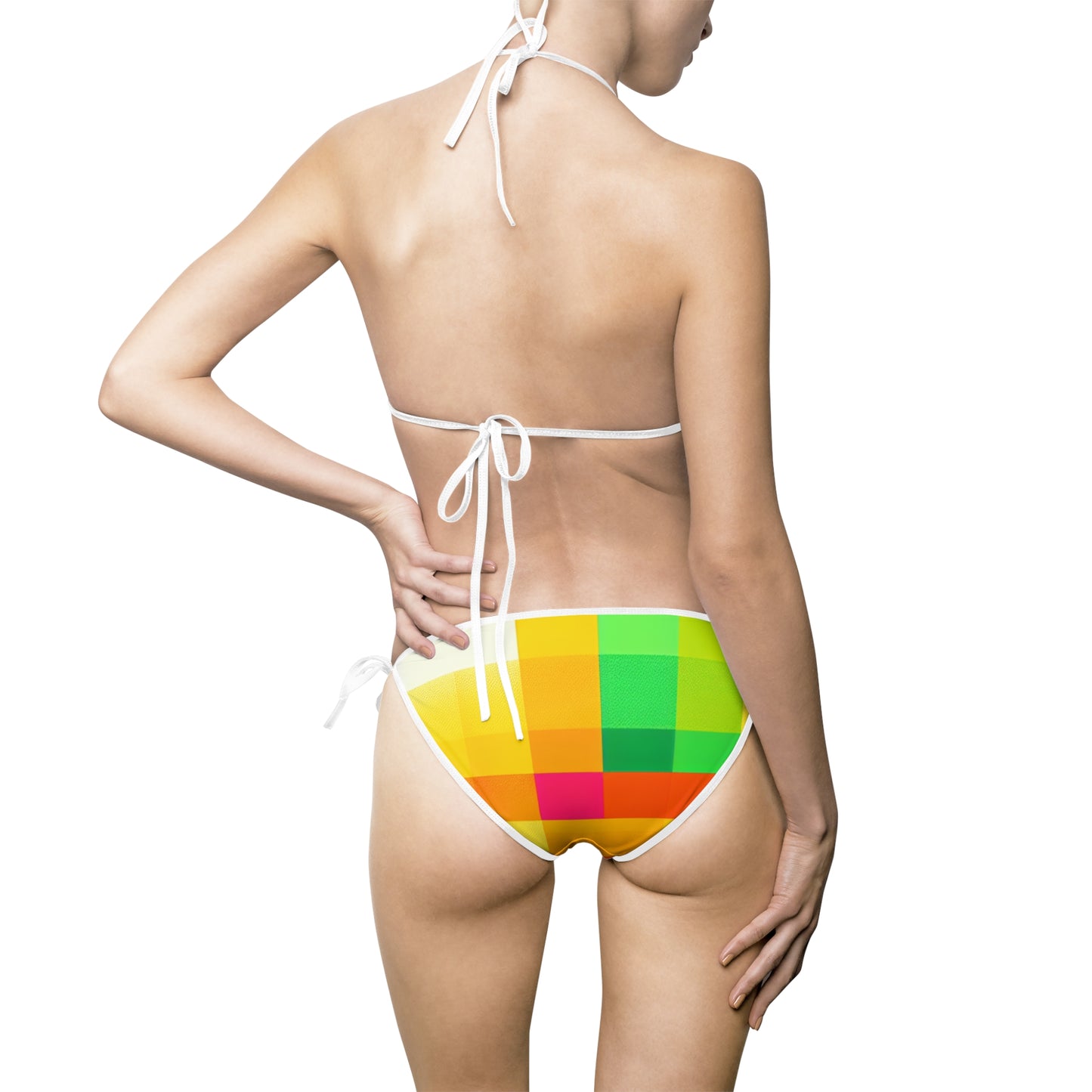 Women's Spectrum Patchwork Bikini Swimsuit