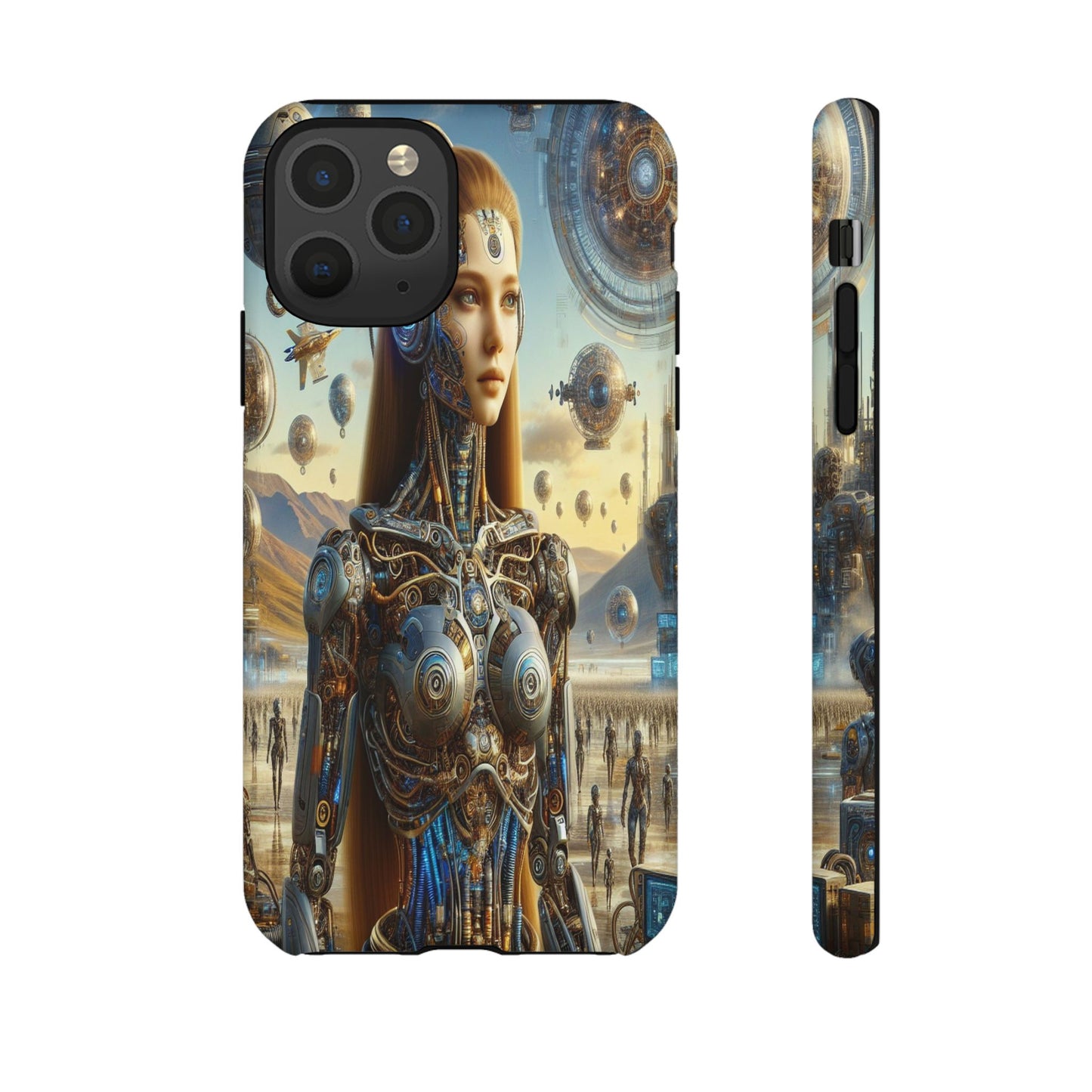 Futuristic Realm of Technology - Phone Case