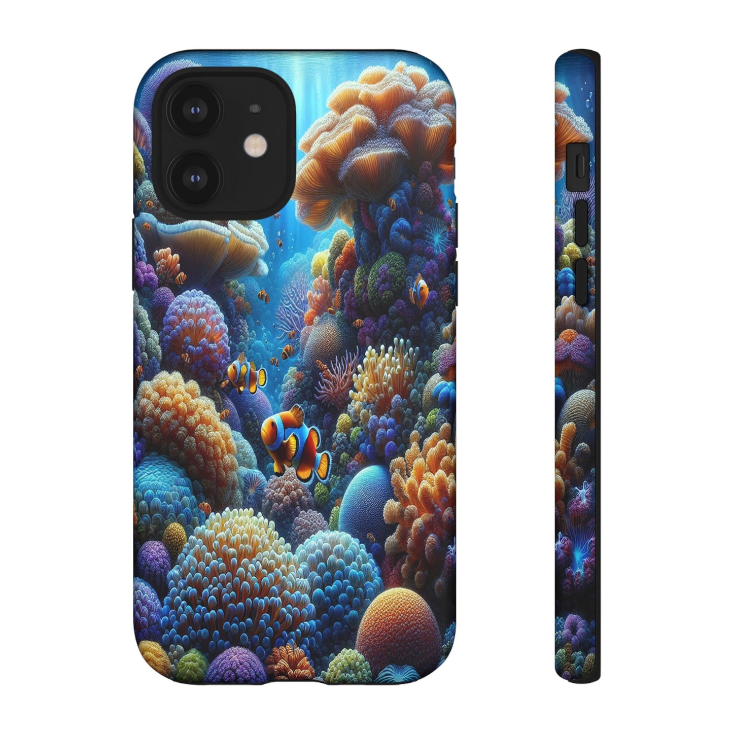 Custom ProtectiveUnderwater Paradise Alive with ColorIphone Case Compatible With Iphone 16 15 14 - Phone Cover