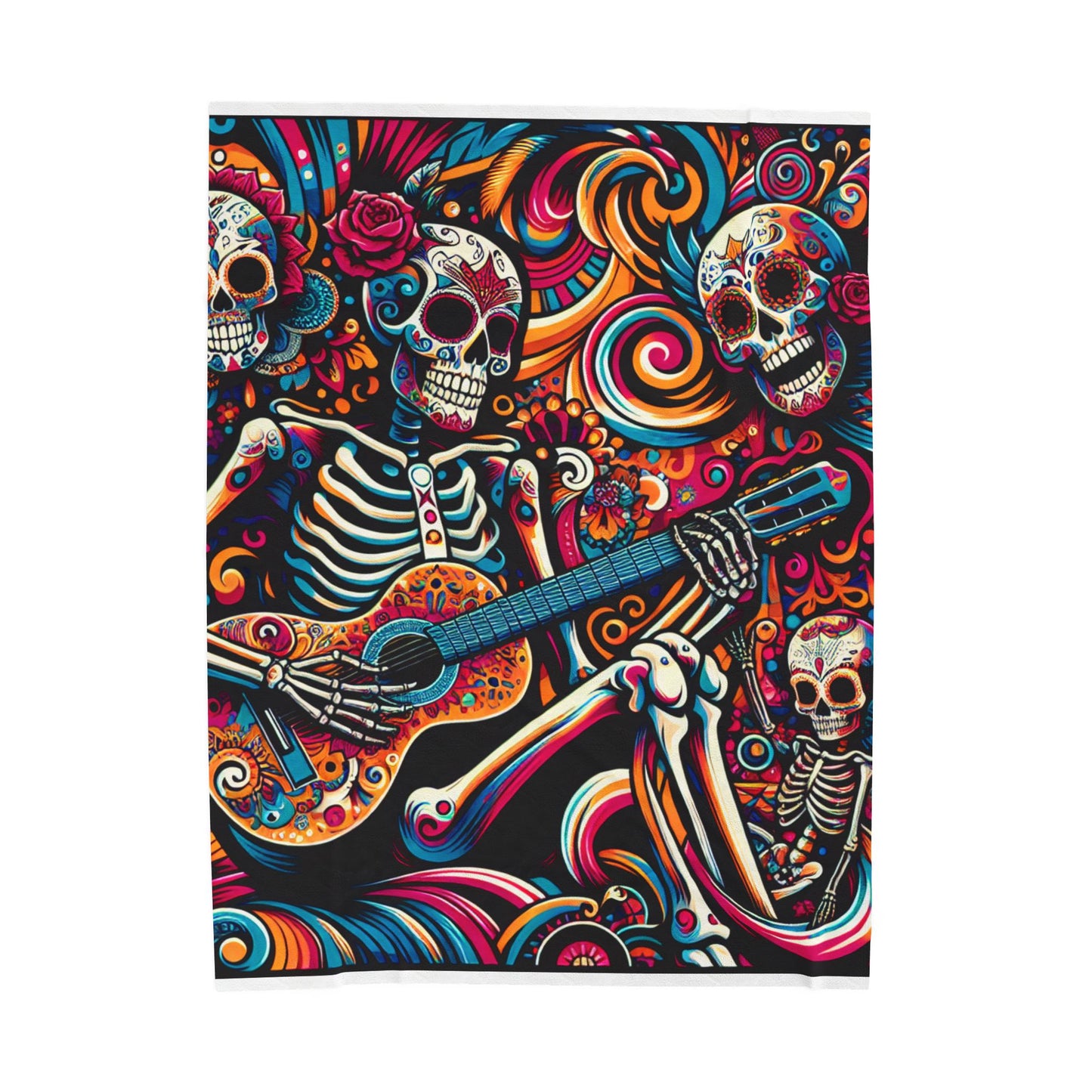 Celebration of Life in Full Spectrum - Plush Blanket