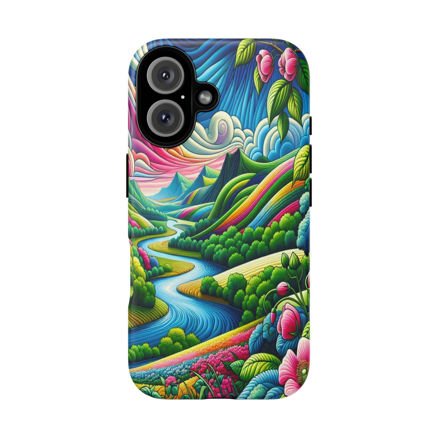 Colorful Landscape Fantasy - Phone Case
