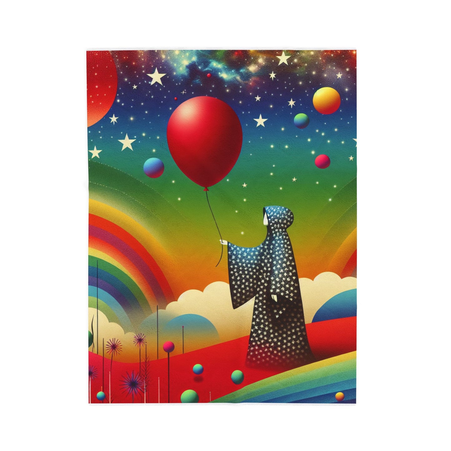 Balloon Odyssey - Plush Blanket