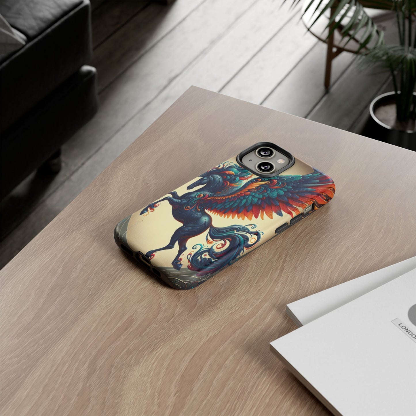 Winged Fantasy in Motion - Phone Case