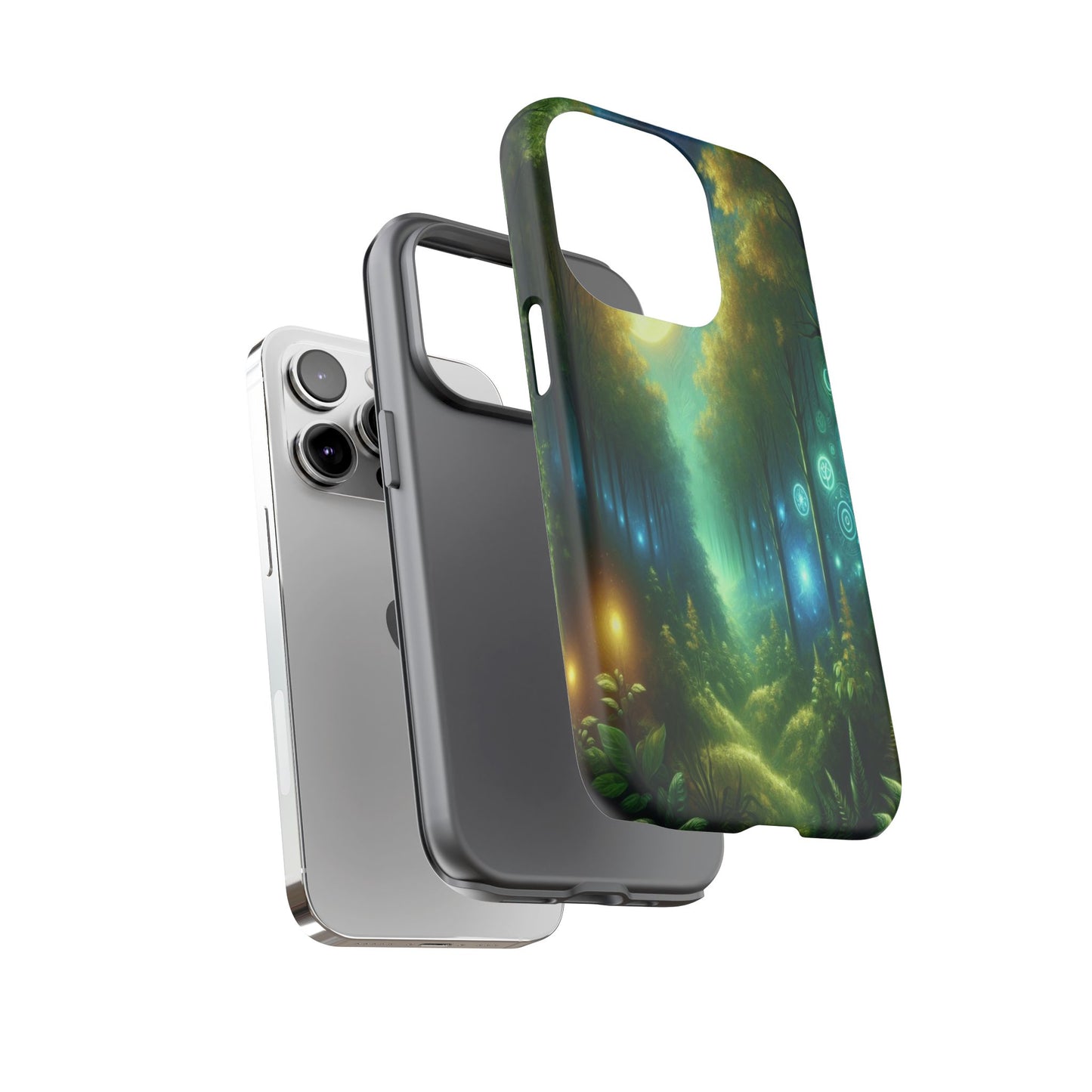 Moonlit Forest Wonders - Phone Case