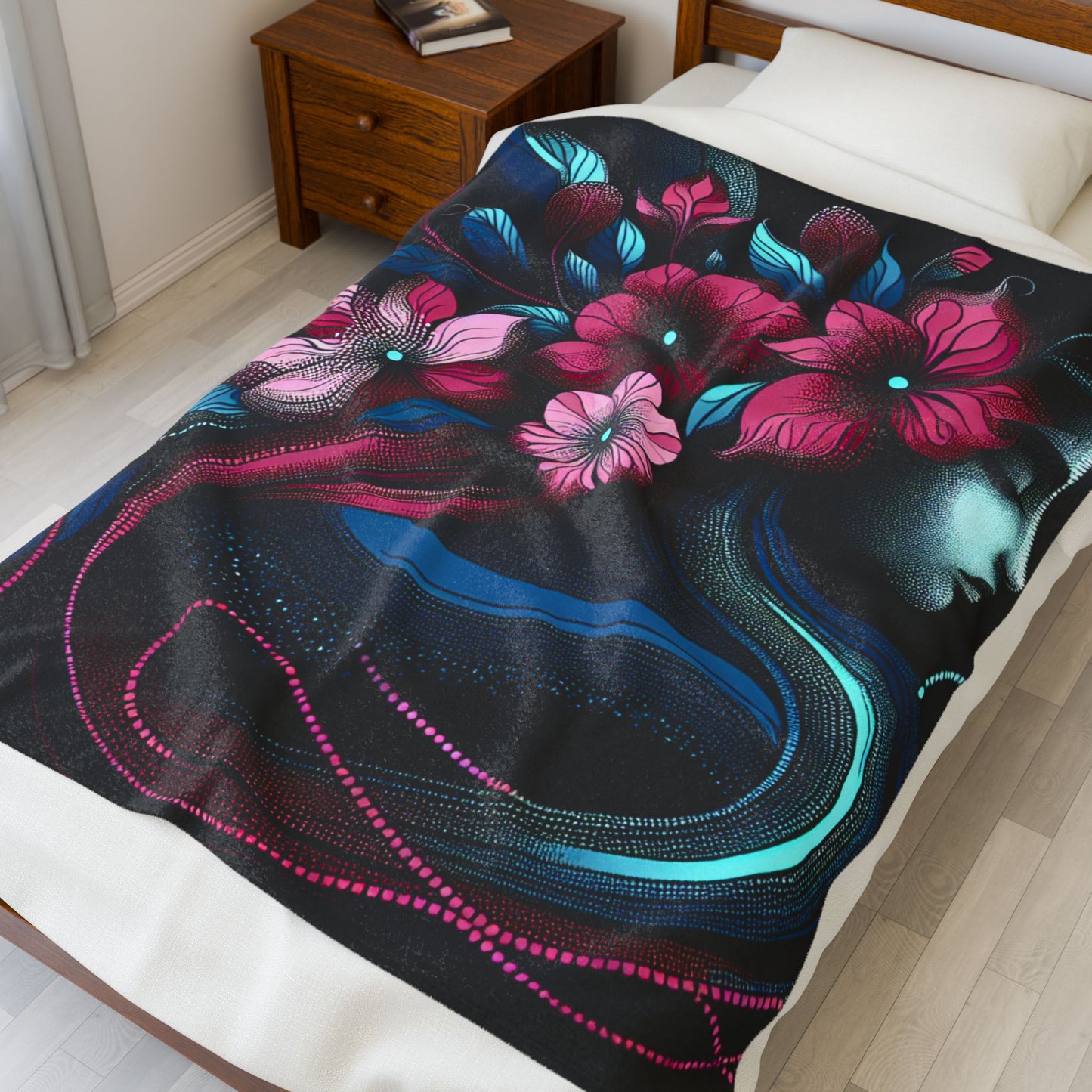 Elegance in Motion - Plush Blanket