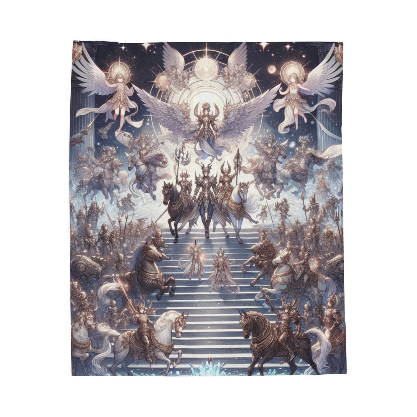 Heavenly Ascent - Plush Blanket