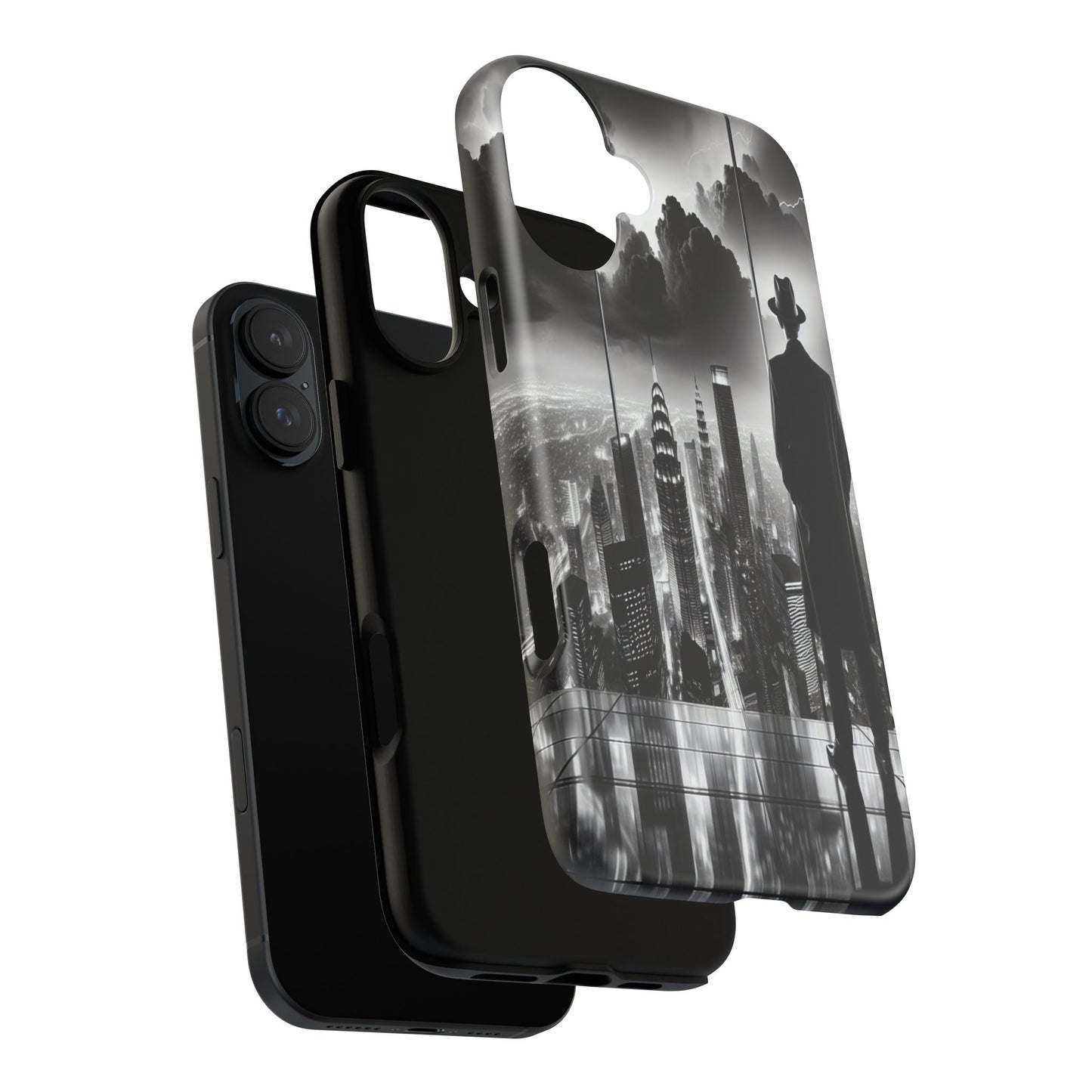 City from the Shadows - Phone Case