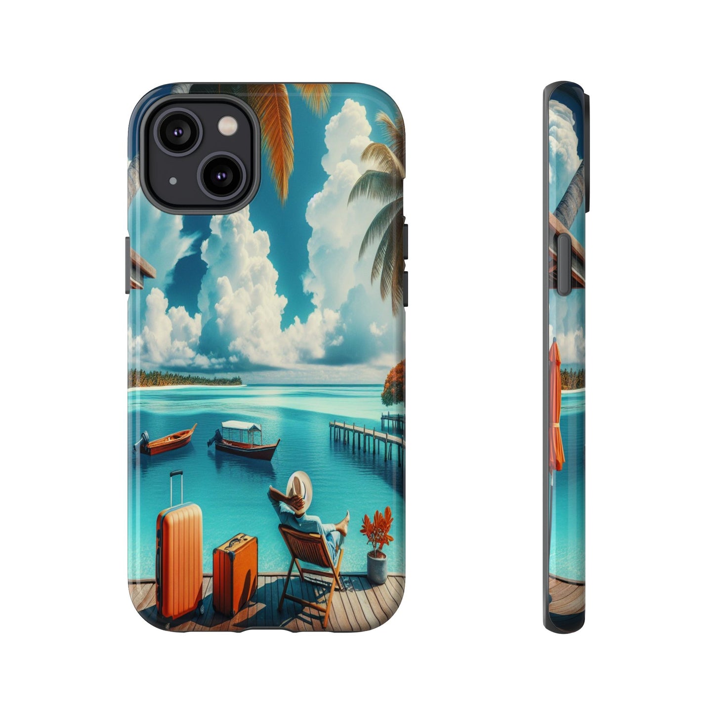 Island Escape Oasis - Phone Case