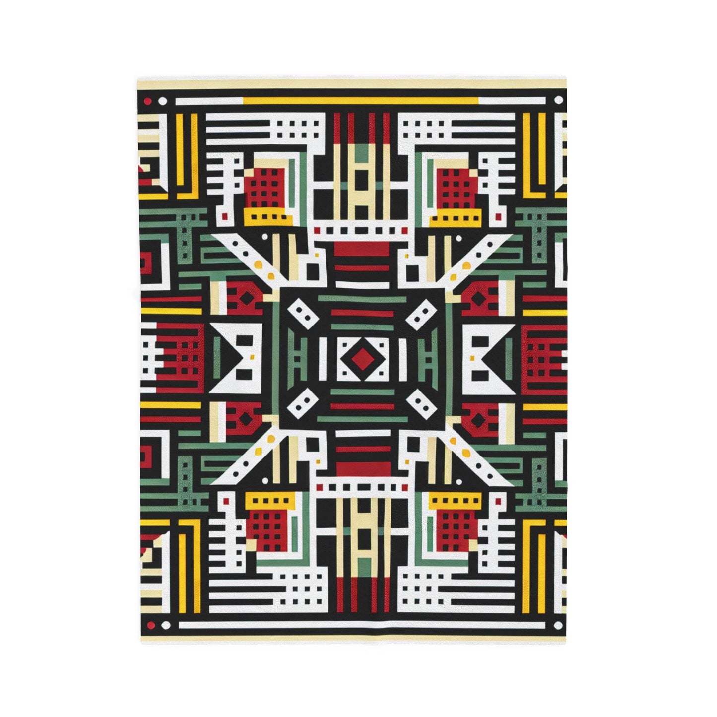 Interwoven Labyrinth - Plush Blanket