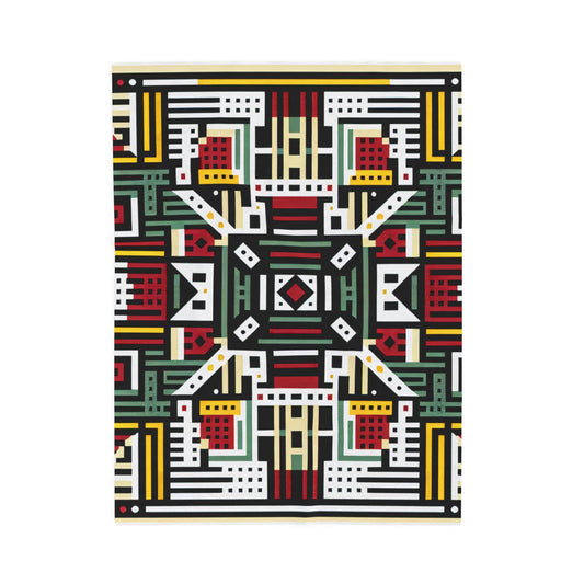 Interwoven Labyrinth - Plush Blanket