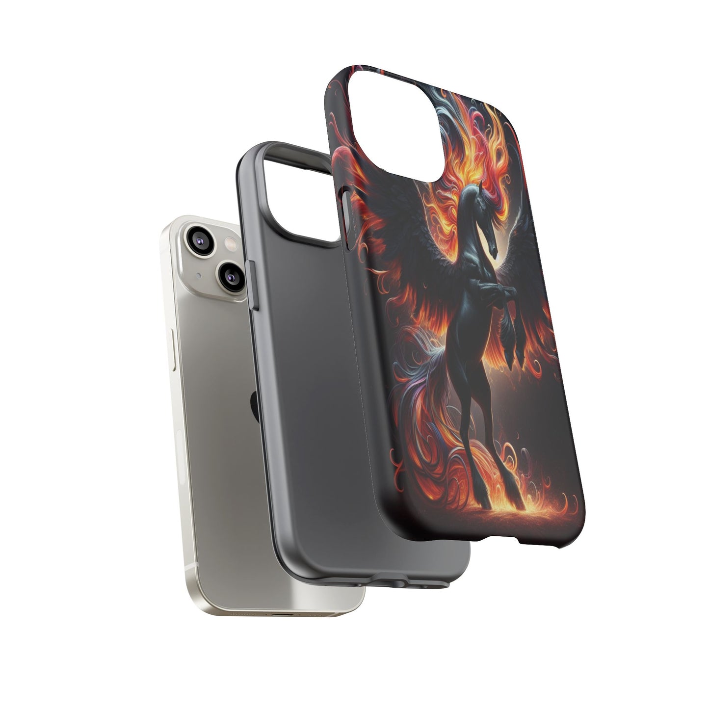 Custom ProtectiveWings of Fire and GraceIphone Case Compatible With Iphone 16 15 14 - Phone Cover