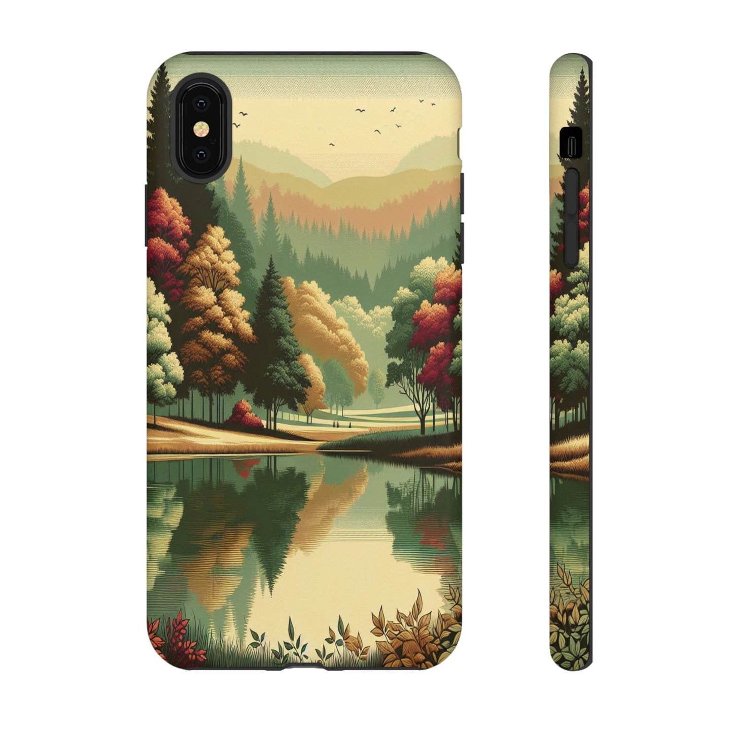 Protective Nature's Tapestry Iphone Case Compatible With Iphone 16 15 14 - Iphone Cover